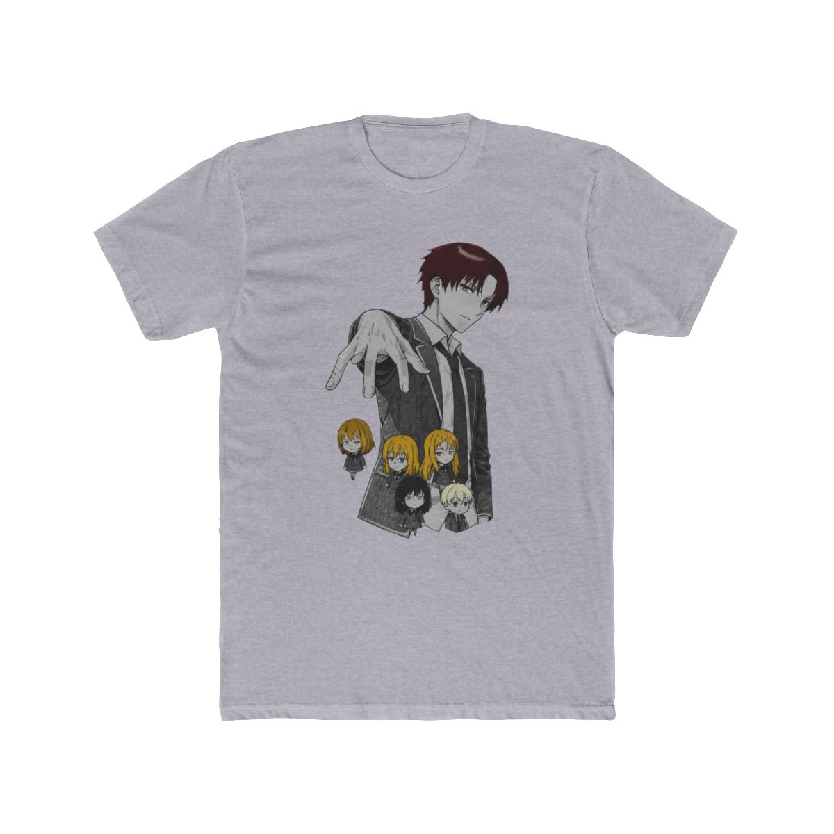Ayanokoji Kiyotaka Vintage Washed Tee, Classroom Of The Elite Anime Shirt, Retro Manga Graphic Overs - alternate angle 3, merchandise